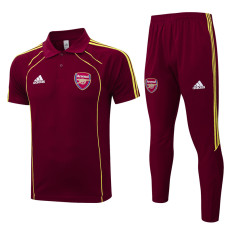 2025-26 ARS Jujube red Polo Tracksuit #C2558