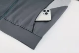 2025 AD Grey Jacket Tracksuit #2319