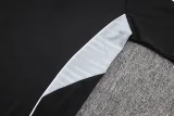 2025-26 Germany Black Half Pull Tracksuit (半拉链）