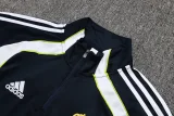 2025-26 RMA Royal blue Kids Half Pull Tracksuit#E2571(童装)(半拉链)