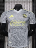 25-26 Club America Grey Player Version Soccer Jersey