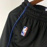 2023-24 Dallas Mavericks Black City Edition Top Quality NBA Pants