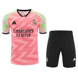 Real Madrid Pink Patterned Training Jersey 2025