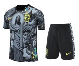 Brazil National Team 2025 The Redeemer Monochrome Training Kit