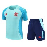 Flamengo 2025-26 Adidas Training Kit (Turquoise Version)
