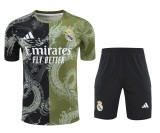 Real Madrid 2025-26 Chinese Dragon Special Training Kit (Green Version)