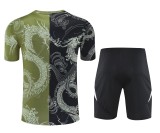 Real Madrid 2025-26 Chinese Dragon Special Training Kit (Green Version)
