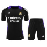 Real Madrid 2024/25 Black & Purple Training Kit