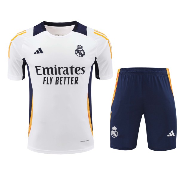Real Madrid White Navy Gold Training Kit