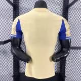 2025-26  Mens Marseille Fourth Away yellow Player version soccer jersey