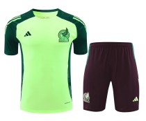 Mexico Neon Green/Dark Green/Maroon Training Kit