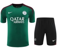 Paris Saint-Germain 2024-25 Dri-FIT Training Kit (Green/Black/Burgundy)