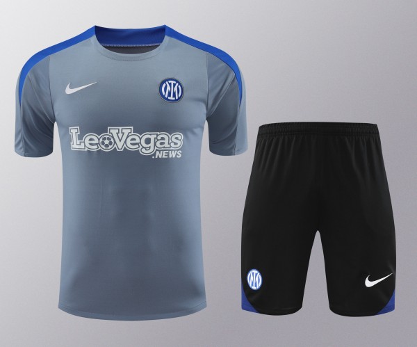 Inter Milan 2024-25 Training Kit (Grey/Blue/Black)