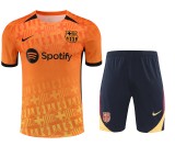 Barcelona 2024-25 Dri-FIT Training Kit (Orange/Navy)