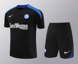 Inter Milan 2024-25 Training Kit (Black/Blue)