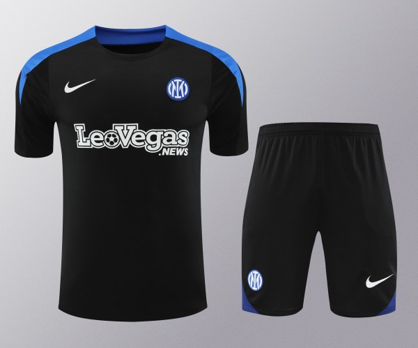 Inter Milan 2024-25 Training Kit (Black/Blue)