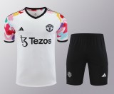Manchester United 24/25 Pre-Match Training Kit (White Pride Edition)