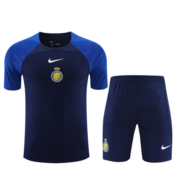 Al Nassr Concept Training Kit (Navy & Royal Blue)