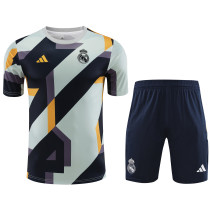 Real Madrid 23/24 Pre-Match Shirt - Grey/Navy/Purple