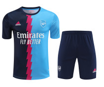 Arsenal Navy Cyan Red Lightning Paneled Concept Kit