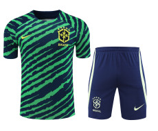 Brazil 2022 World Cup Pre-Match Training Kit (Tiger Print)