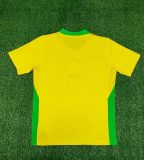 2025-26 Mens Brazil home yellow soccer jersey