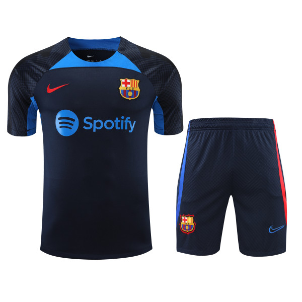 Barcelona 2022/23 Training Kit - Short Sleeve Jersey & Shorts