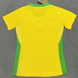 2025-26 Women  Brazil home yellow soccer jersey