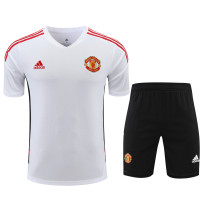 Manchester United 2022/23 Training Kit - Short Sleeve Jersey & Shorts (Away Style)