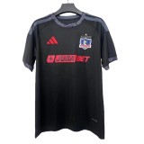 2025-26 Mens Colo-Colo  Away Black Soccer Jersey