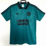 2025-26 Mens Oasis #25 green Polo  soccer jersey