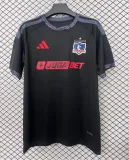 2025-26 Mens Colo-Colo  Away Black Soccer Jersey