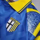 1995-1997 Mens Parma Blue Retro Soccer Jersey