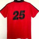 2025-26 Mens Oasis #25 red Polo  soccer jersey