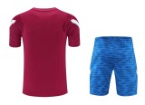 Barcelona Training Kit – Burgundy/Blue