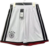 2025-26 Mens  Germany white Shorts Pants