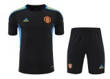 Manchester United Training Kit – Black/Electric Blue/Vibrant Yellow