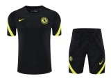 Chelsea FC 2021-2022 Training Kit – Black/Volt