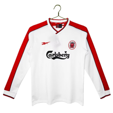 1998 Mens Liverpool Retro  away Long Sleeve soccer Jersey