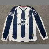 2025-26 Mens Monterrey home Player version Long sleeve jersey