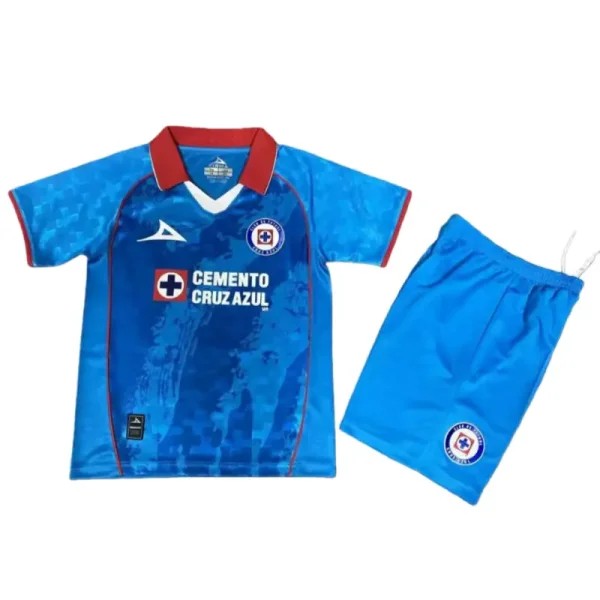 2025-26 Kids Cruz Azul  Special Edition blue soccer Jersey