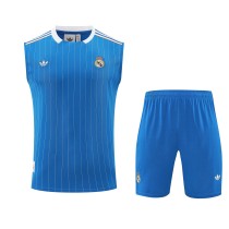 Real Madrid 2025-2026 Retro Sleeveless Training Kit