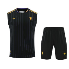 Manchester United Retro Sleeveless Training Kit
