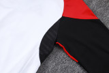 2025-26 Kids Arsenal white Half pull Tracksuit suit   #E25186(童装半拉链)