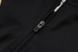 2025-26 Kids  Arsenal Black  Half Pull Tracksuit  #E25178(童装半拉链)