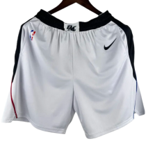 CLIPPERS Latin White City Edition Top Quality NBA Pants
