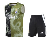 Real Madrid 2024-2025 Special Edition Training Vest Kit (Dragon Print)