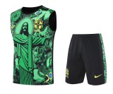 Brazil National Team 2025-2026 Special Edition Pre-Match Training Kit (Jesus Design)
