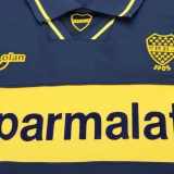 1993-1995 Kids Boca Juniors Home Retro Soccer Jersey