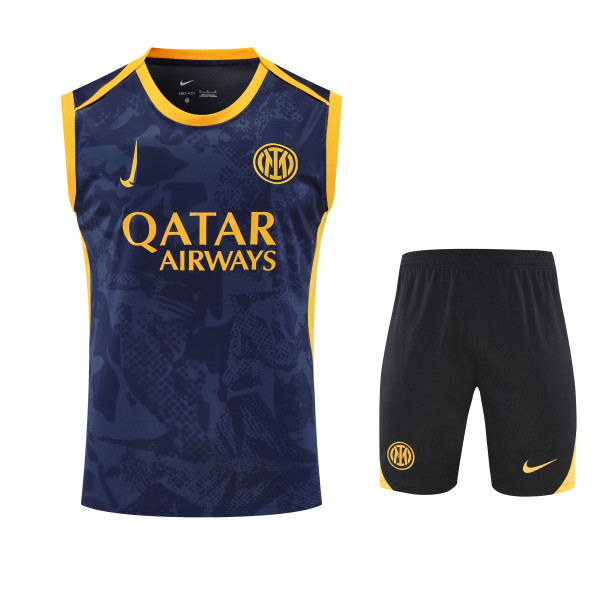 Inter Milan Training Soccer Vest Suit 2025/2026